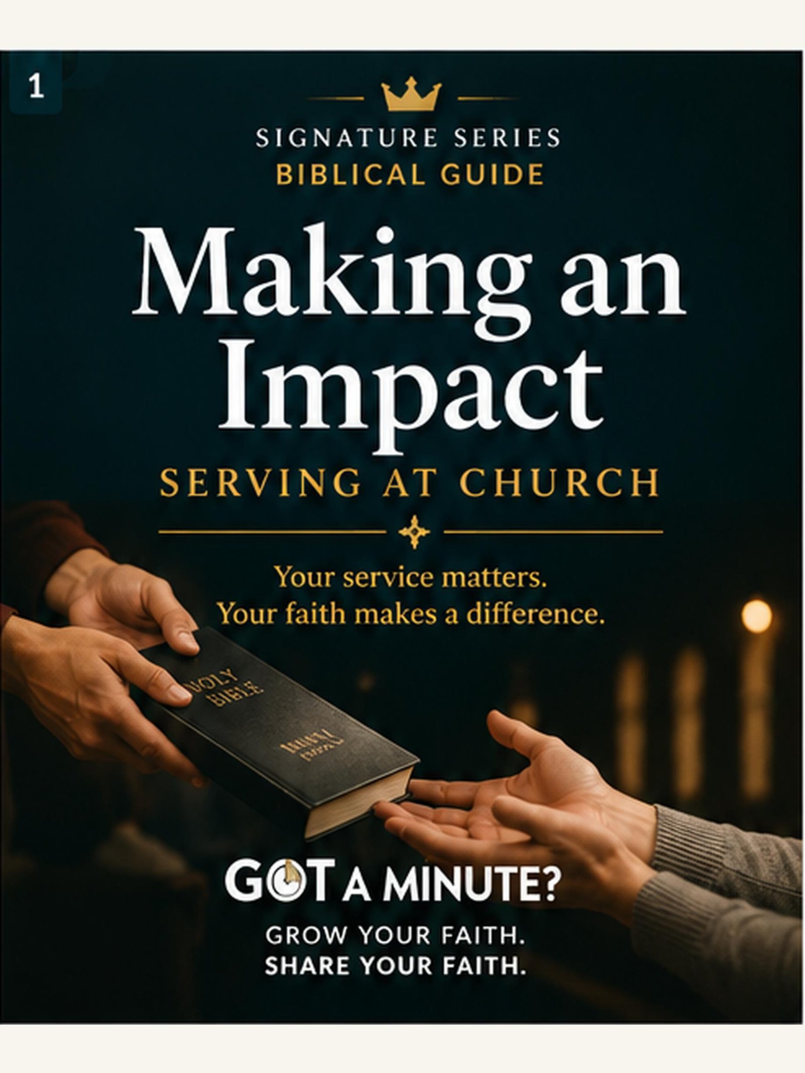 Making an Impact: Serving at Church cover
