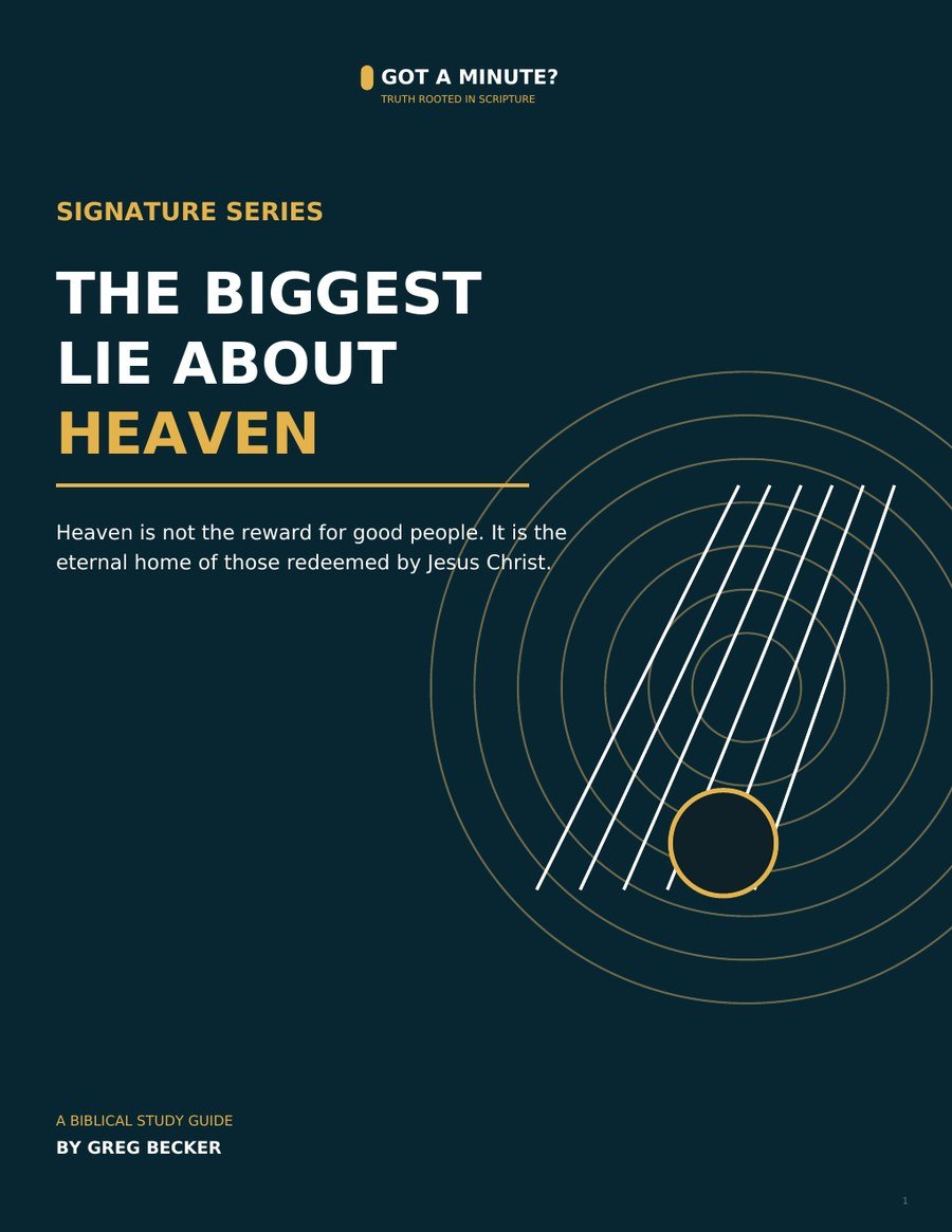 The Biggest Lie About Heaven cover